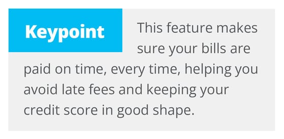 ONLINE BANKING FEATURES visual data 2